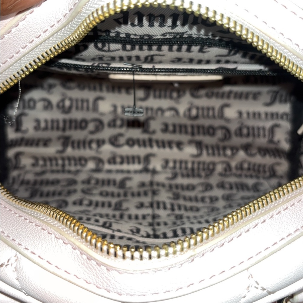 Juicy Couture Pink Quilted Heart Handbag - Picture 4 of 8
